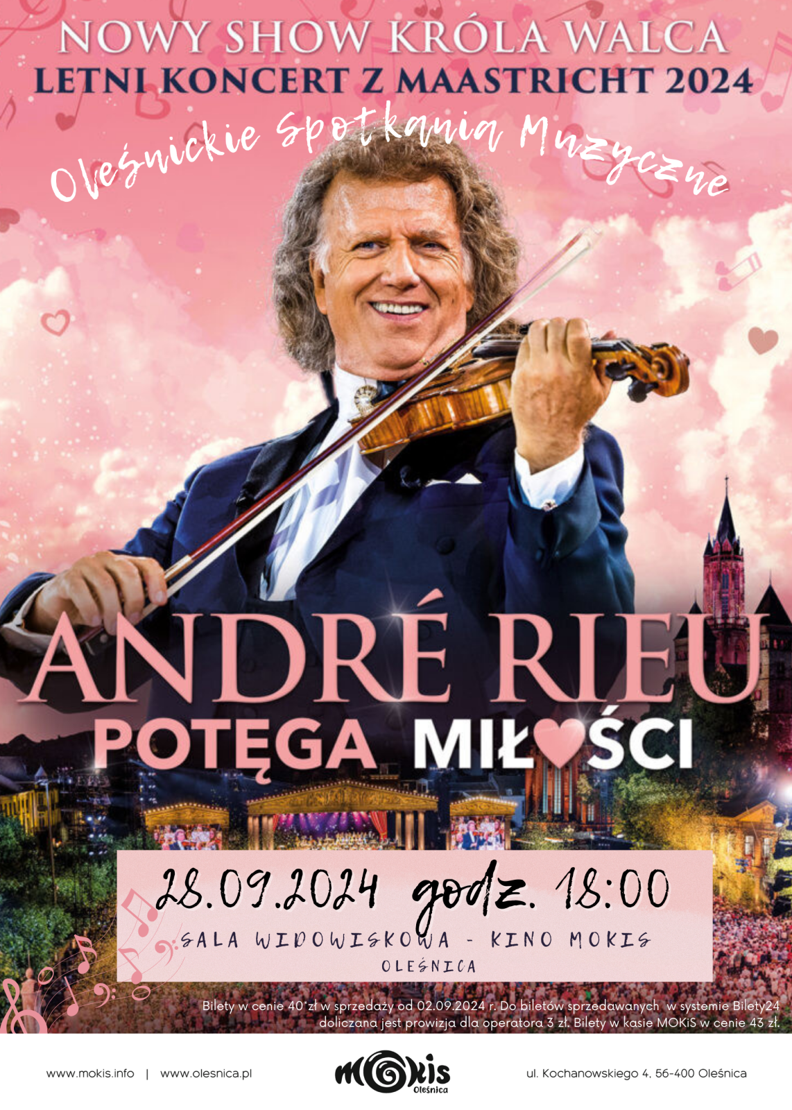 koncert kinowy ,,André Rieu.Potęga miłości