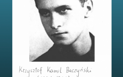 Wystawa plenerowa "Krzysztof Kamil Baczyński" (1)