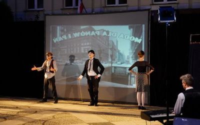 XXIV Dni Europy - Spektakl plenerowy Teatru HoM „Monsieur Charlie”  (2)