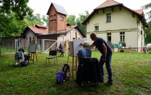 Oleśnicki Plener Malarski "Park Sztuki" z Jarosławem Kiełbasiewiczem (3)