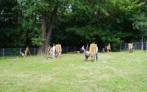 Oleśnicki Plener Malarski "Park Sztuki" z Jarosławem Kiełbasiewiczem (2)