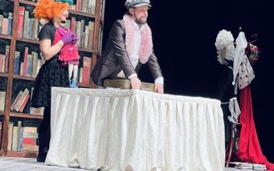 Spektakl dla dzieci "Pchła Szachrajka" w wykonaniu Teatru Żelaznego (11)